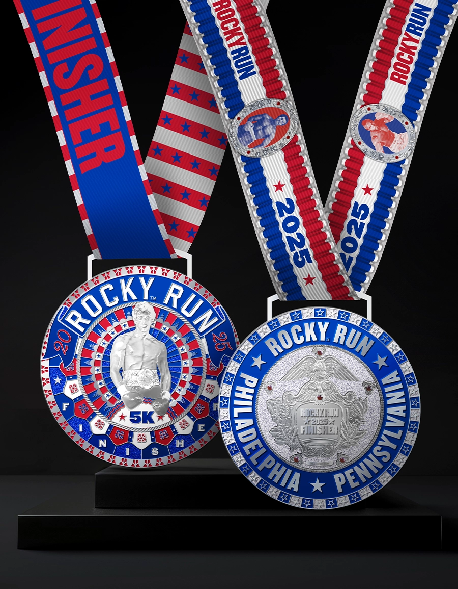 Rocky Run 5K 2025 Medal