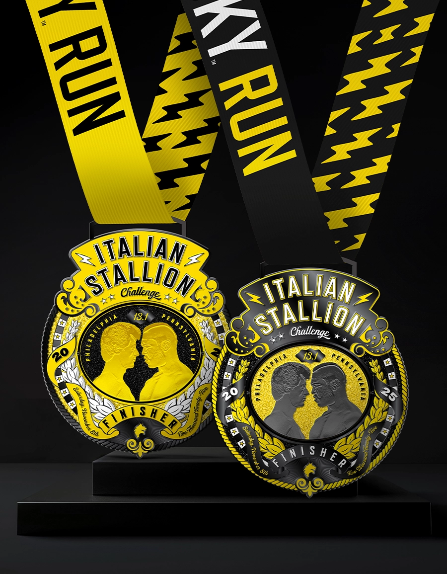 Rocky Run italian stallion Challenge 2025 Medal